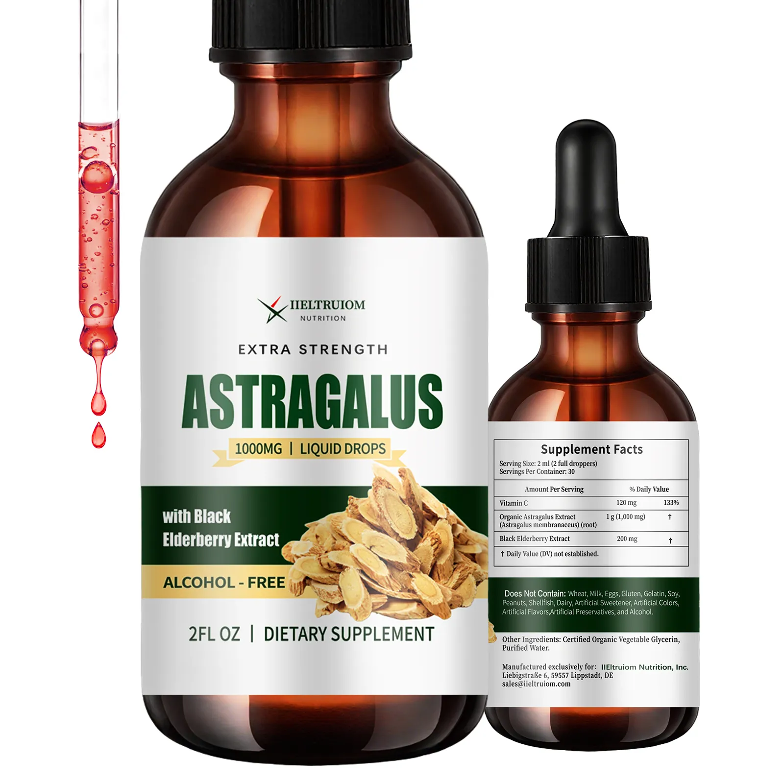 Astragalus Root Drops